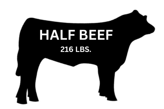 ✨DEPOSIT ONLY✨ Half Beef for Spring Harvest - 100% Grassfed