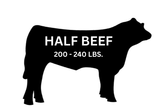 ✨DEPOSIT ONLY✨ Half Beef for Spring Harvest - 100% Grassfed