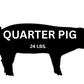 ✨DEPOSIT ONLY✨ Quarter Pig - Pasture-Raised Pork