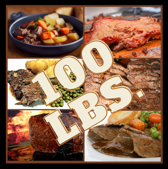 Mama's 100# Savory Beef Bundle - 100% Grassfed Beef