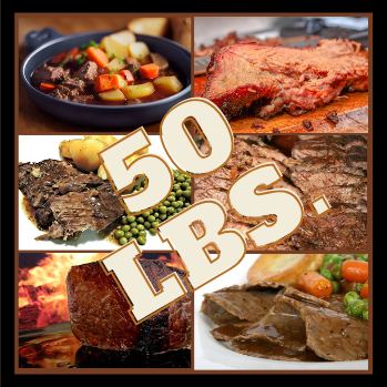 Mama's 50# Savory Beef Bundle - 100% Grassfed Beef
