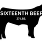 ✨DEPOSIT ONLY✨ Sixteenth for Summer Harvest - 100% Grassfed Beef